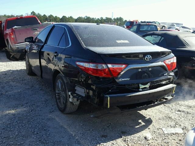 4T1BF1FKXGU127276 - 2016 TOYOTA CAMRY LE BLACK photo 3