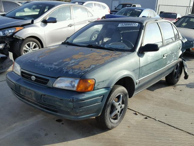 JT2EL56E4S7015780 - 1995 TOYOTA TERCEL DX GREEN photo 2