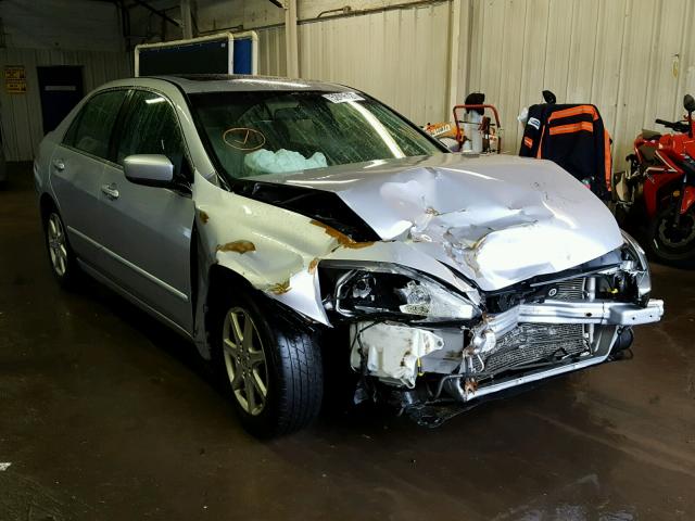 1HGCM66554A087418 - 2004 HONDA ACCORD EX SILVER photo 1