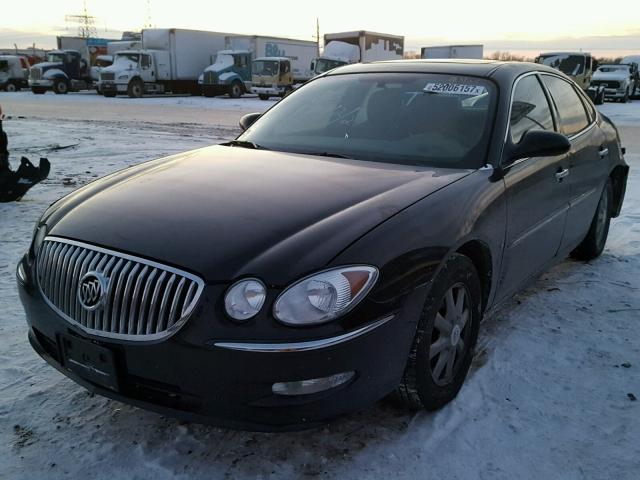 2G4WD582481147371 - 2008 BUICK LACROSSE C BLACK photo 2