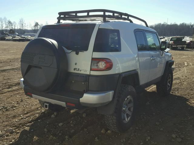 JTEBU4BF8EK199439 - 2014 TOYOTA FJ CRUISER WHITE photo 4