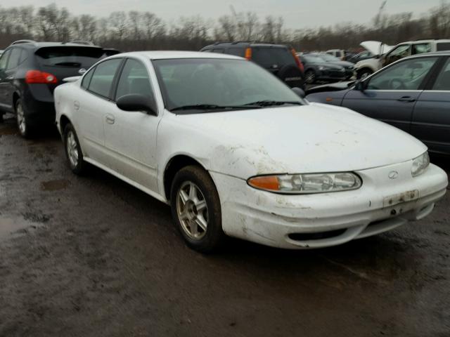 1G3NL52F52C297361 - 2002 OLDSMOBILE ALERO GL WHITE photo 1