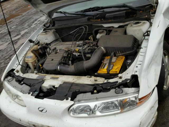 1G3NL52F52C297361 - 2002 OLDSMOBILE ALERO GL WHITE photo 7