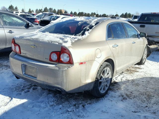 1G1ZK57728F150825 - 2008 CHEVROLET MALIBU LTZ 金色 照片 4