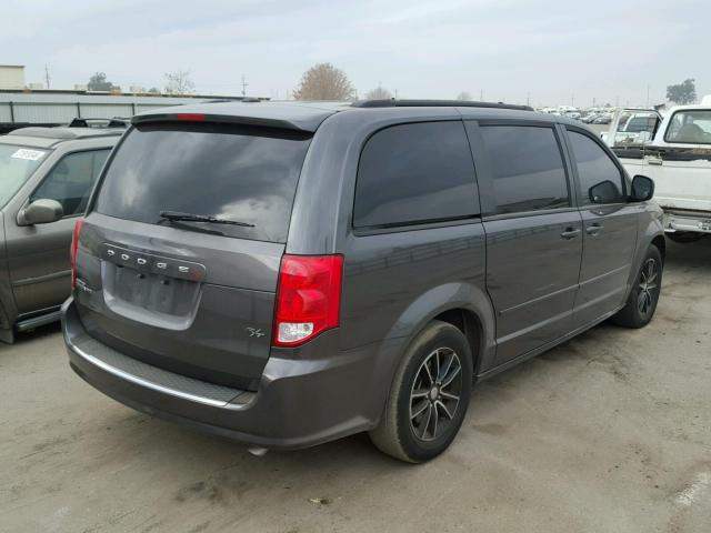 2C4RDGEG2GR278554 - 2016 DODGE GRAND CARA GRAY photo 4