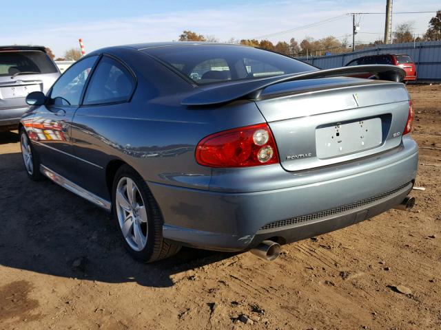 6G2VX12U45L405895 - 2005 PONTIAC GTO BLUE photo 3