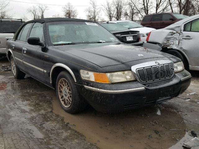 2MEFM74W81X703921 - 2001 MERCURY GRAND MARQ BLACK photo 1