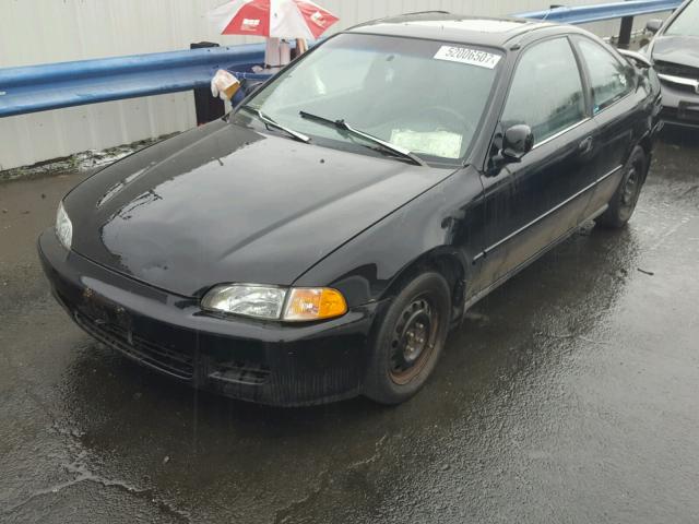 2HGEJ1235RH533004 - 1994 HONDA CIVIC EX 黑色 照片 2