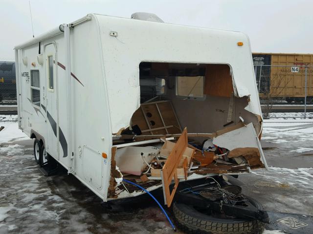 4X4TFLW239D102558 - 2009 FLAG MICRO LITE WHITE photo 1