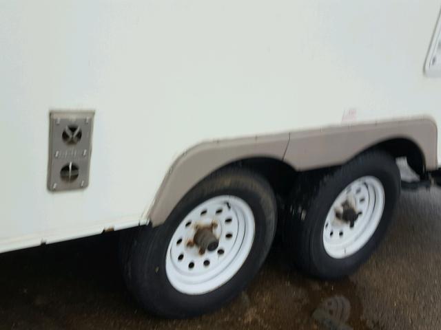 4X4TFLW239D102558 - 2009 FLAG MICRO LITE WHITE photo 8