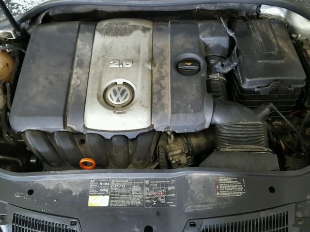 3VWDF71K06M779251 - 2006 VOLKSWAGEN JETTA 2.5L SILVER photo 7