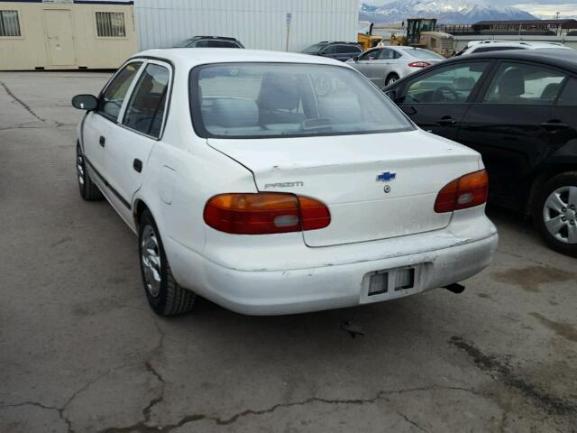 1Y1SK52871Z417448 - 2001 CHEVROLET GEO PRIZM 白色 照片 3