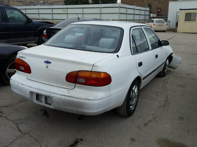 1Y1SK52871Z417448 - 2001 CHEVROLET GEO PRIZM 白色 照片 4