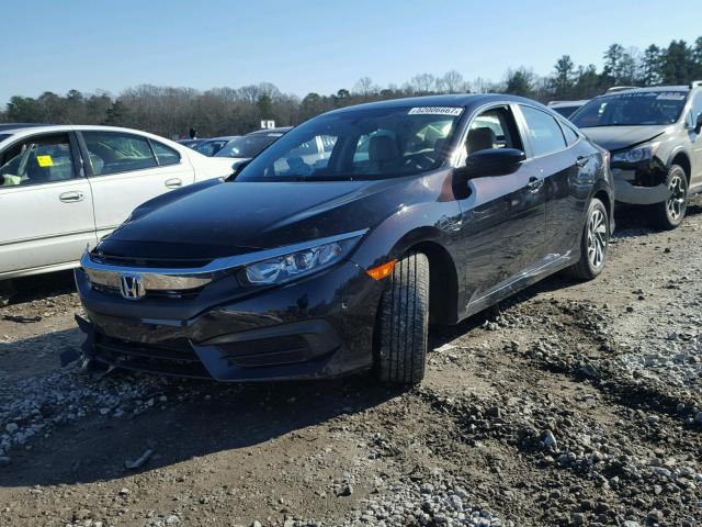 19XFC2F73GE092448 - 2016 HONDA CIVIC EX BLACK photo 2