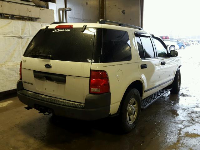 1FMDU72KX4ZB27476 - 2004 FORD EXPLORER X WHITE photo 4