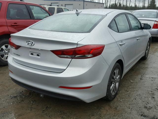 5NPD84LF8HH045395 - 2017 HYUNDAI ELANTRA SE SILVER photo 4