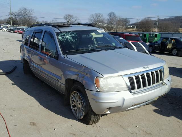 1J4GW58N34C348853 - 2004 JEEP GRAND CHER SILVER photo 1