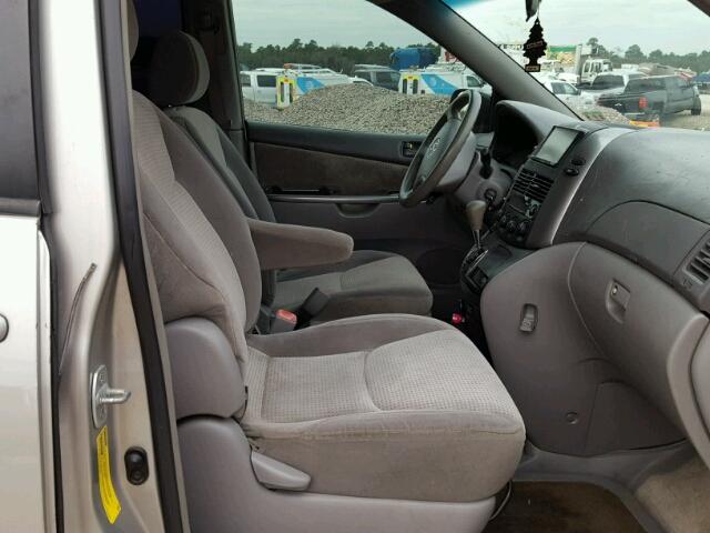 5TDZK23C08S112079 - 2008 TOYOTA SIENNA CE GRAY photo 5