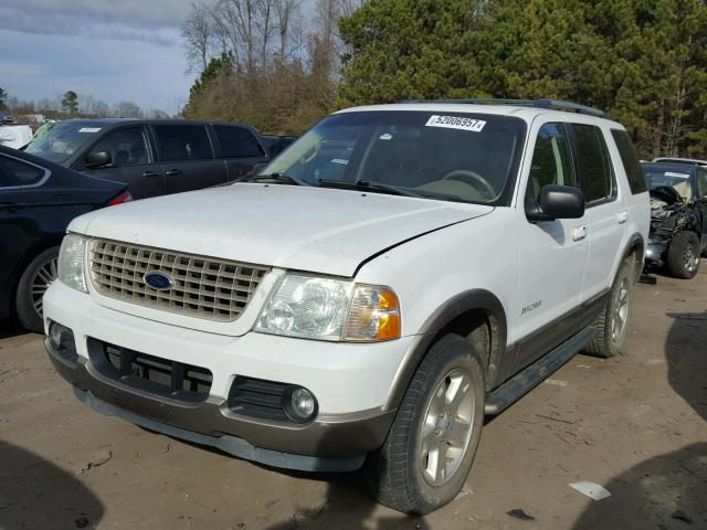 1FMZU74W74UA49595 - 2004 FORD EXPLORER E WHITE photo 2