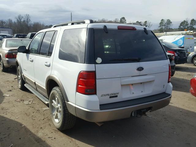 1FMZU74W74UA49595 - 2004 FORD EXPLORER E WHITE photo 3