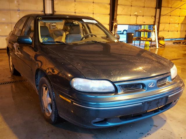 1G3NG52J8X6340203 - 1999 OLDSMOBILE CUTLASS GL GREEN photo 1