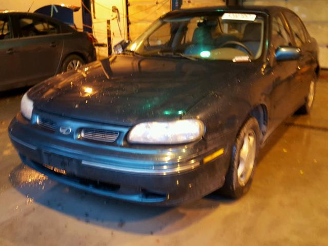 1G3NG52J8X6340203 - 1999 OLDSMOBILE CUTLASS GL GREEN photo 2