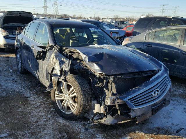 JN1CV6AR7DM751774 - 2013 INFINITI G37 BLUE photo 1