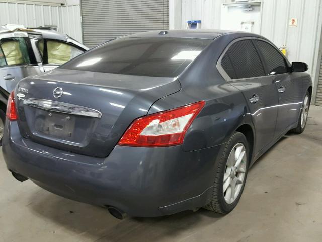 1N4AA51E09C842833 - 2009 NISSAN MAXIMA S GRAY photo 4