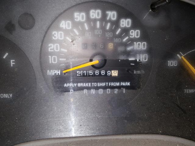 2G1WL52M0V9310833 - 1997 CHEVROLET LUMINA BAS თაფლისფერი ფოტო 8