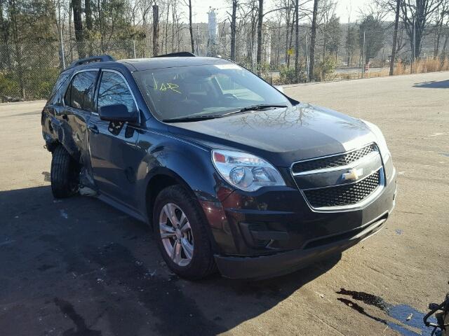 2GNALBEK6F6193361 - 2015 CHEVROLET EQUINOX LT BLACK photo 1