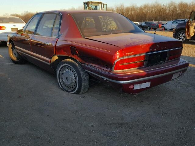 1G4CW52K5TH603583 - 1996 BUICK PARK AVENU RED photo 3