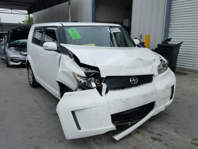 JTLKE50E091082424 - 2009 TOYOTA SCION XB WHITE photo 1