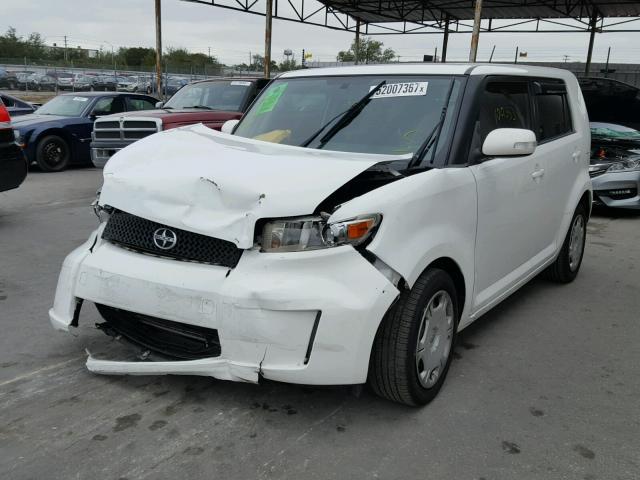 JTLKE50E091082424 - 2009 TOYOTA SCION XB WHITE photo 2