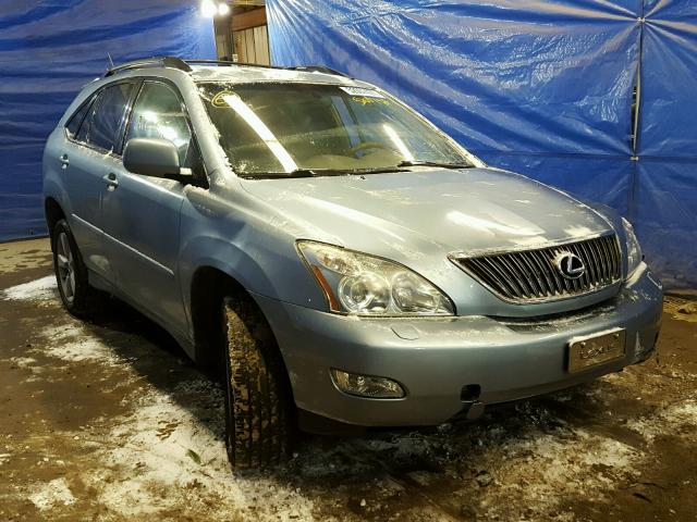 2T2HA31U95C064694 - 2005 LEXUS RX 330 BLUE photo 1