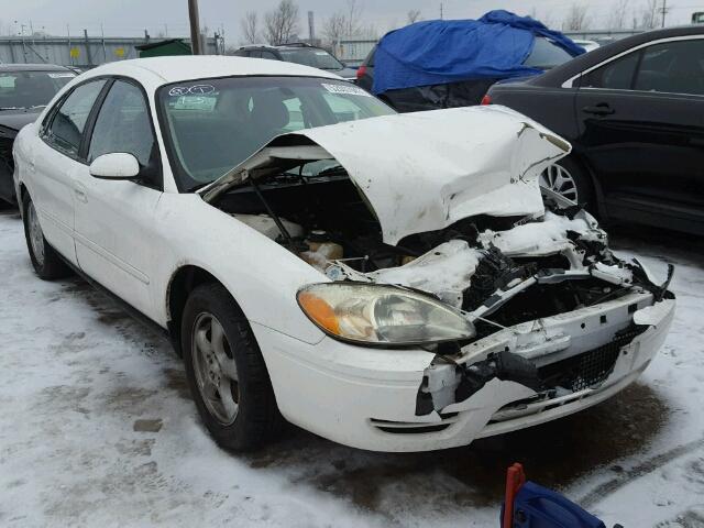 1FAFP55U54G125285 - 2004 FORD TAURUS SES WHITE photo 1