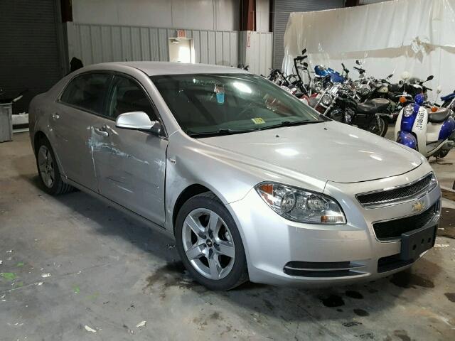 1G1ZH57B98F209923 - 2008 CHEVROLET MALIBU 1LT GRAY photo 1