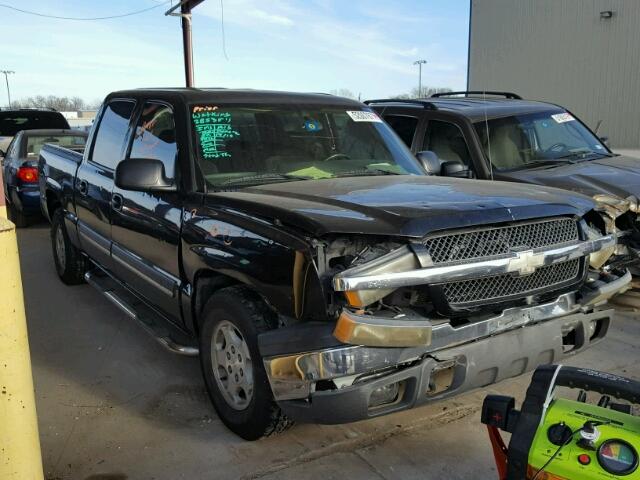 2GCEC13T941385366 - 2004 CHEVROLET SILVERADO BLACK photo 1