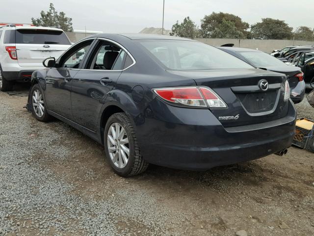 1YVHZ8DH6C5M13758 - 2012 MAZDA 6 I GRAY photo 3