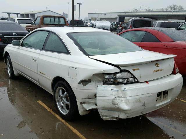 2T1CF22P2XC138608 - 1999 TOYOTA CAMRY SOLA WHITE photo 3