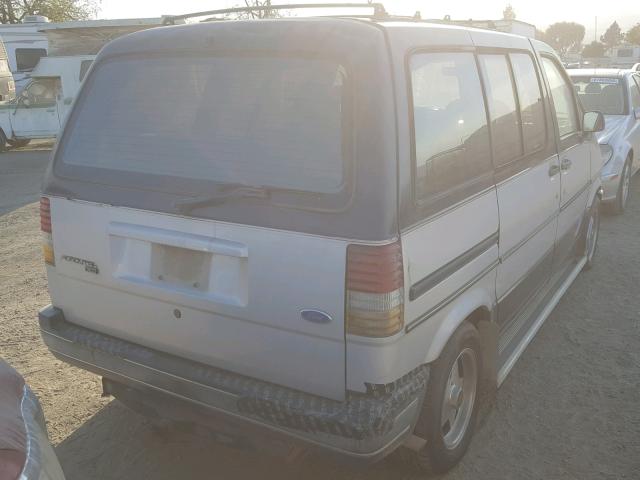 1FMCA11U6KZB80161 - 1989 FORD AEROSTAR TWO TONE photo 4