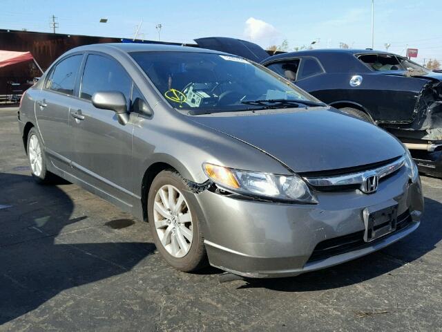 1HGFA16567L030176 - 2007 HONDA CIVIC LX GRAY photo 1