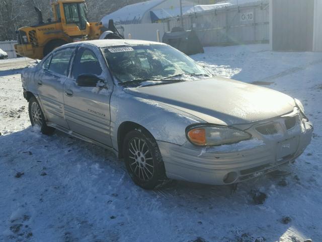 1G2NG52E6YM826402 - 2000 PONTIAC GRAND AM S SILVER photo 1