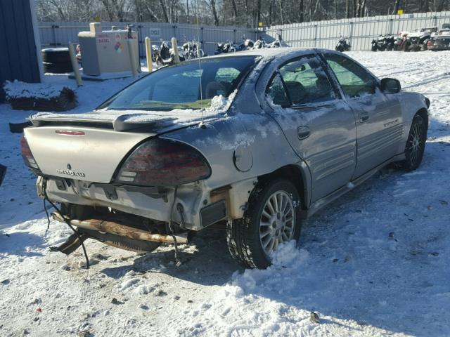 1G2NG52E6YM826402 - 2000 PONTIAC GRAND AM S SILVER photo 4