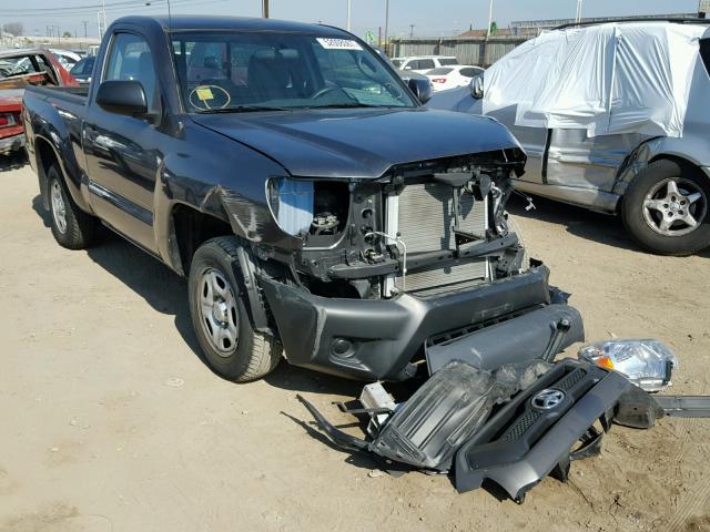 5TFNX4CN3EX042189 - 2014 TOYOTA TACOMA GRAY photo 1