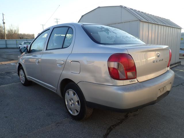 JTDBT1237Y0025938 - 2000 TOYOTA ECHO SILVER photo 3