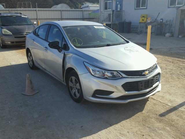 1G1BC5SM0H7224880 - 2017 CHEVROLET CRUZE LS SILVER photo 1