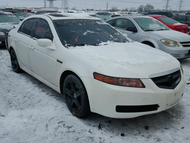 19UUA66294A006990 - 2004 ACURA TL WHITE photo 1