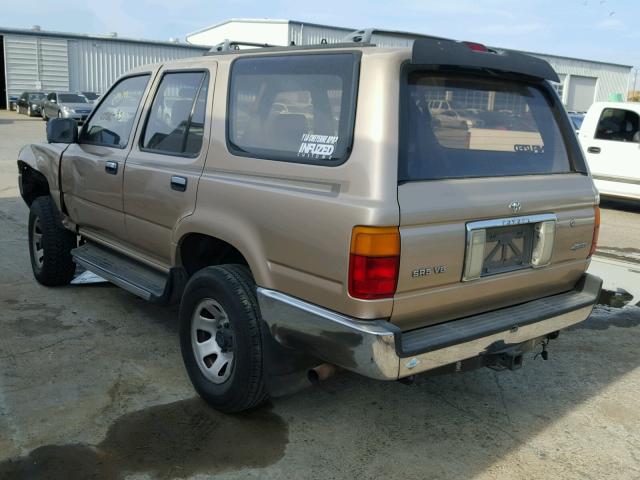 JT3VN29V5S0066553 - 1995 TOYOTA 4RUNNER VN GOLD photo 3