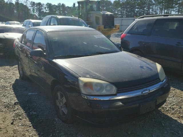 1G1ZT54805F330360 - 2005 CHEVROLET MALIBU LS შავი ფოტო 1