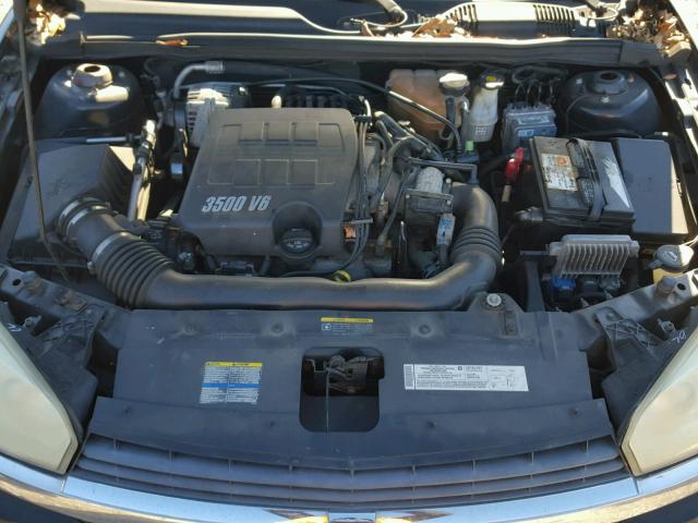 1G1ZT54805F330360 - 2005 CHEVROLET MALIBU LS შავი ფოტო 7